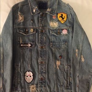 the bad guy denim jacket